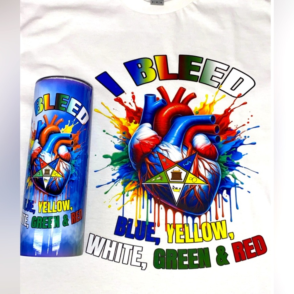 Order of Eastern Star-OES/Shirt & Tumbler Set